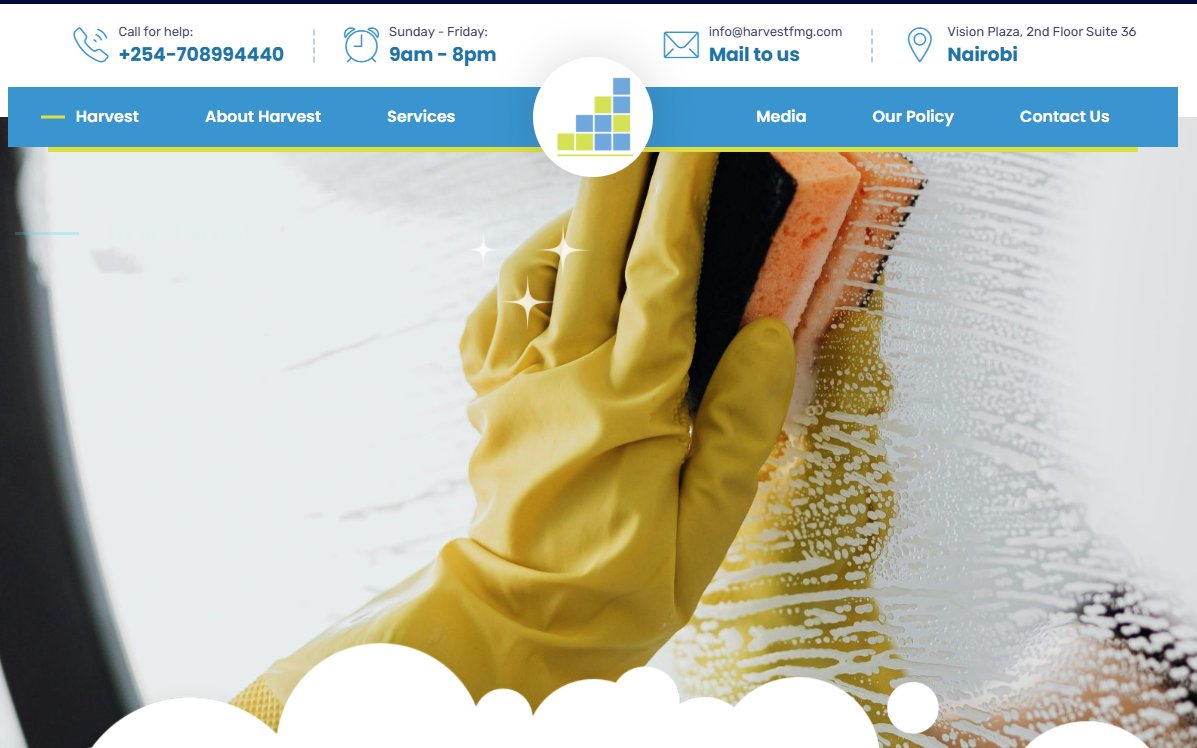 Harvest Facilities Management Portal